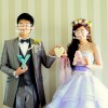 結婚式　イニシャル小物　プリザーブドフラワー