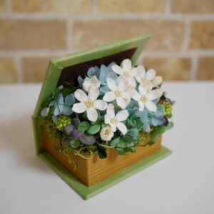 ホワイトスターのプリザーブドフラワー