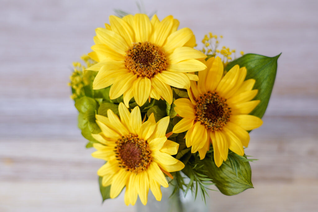 ヒマワリのプリザーブドフラワー