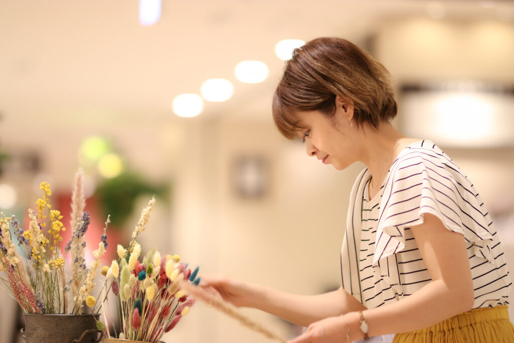 プリザーブドフラワーレッスン